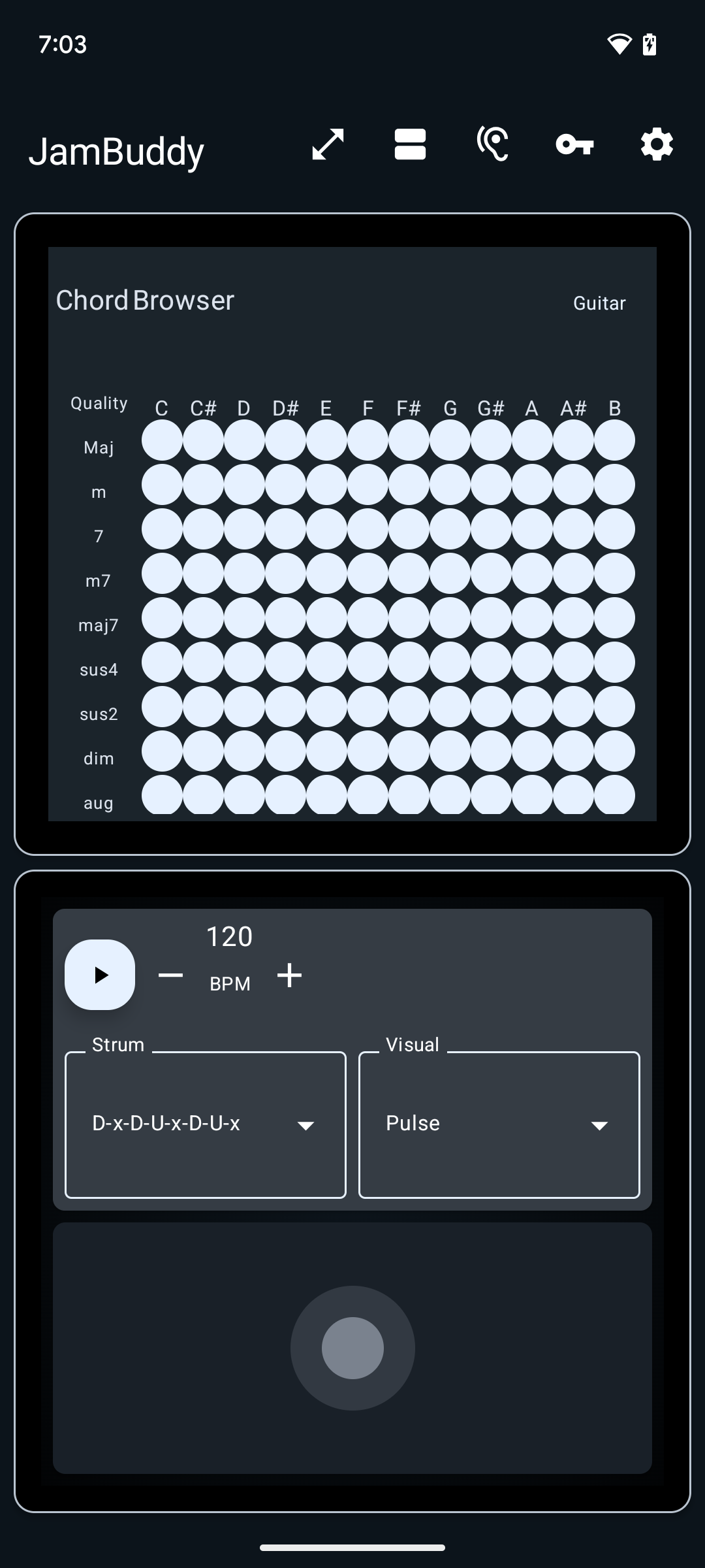 Chord Browser & Metronome
