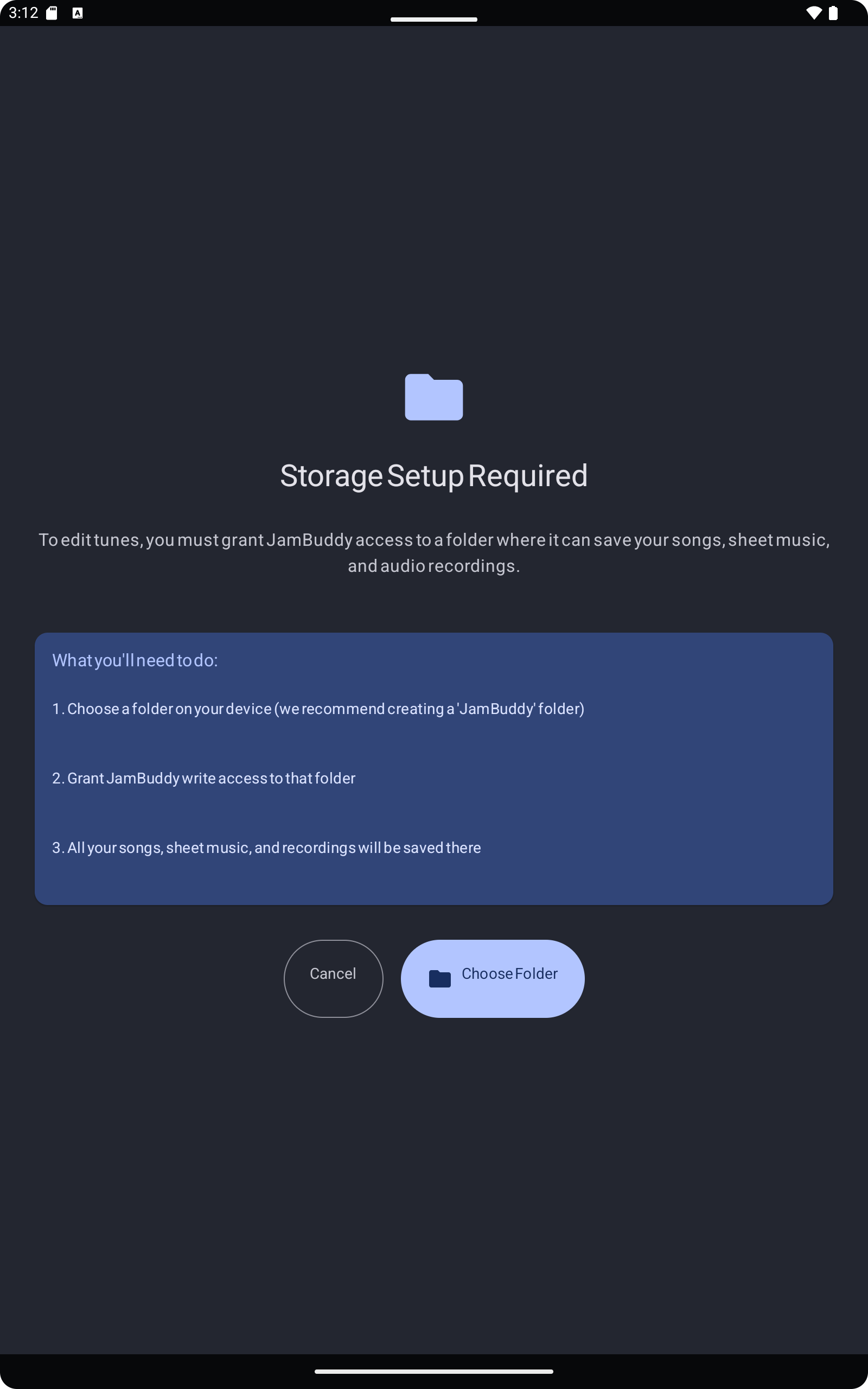 Storage management